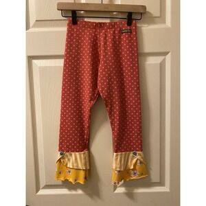 Matilda Jane Size 12 Moments With You Hall Pass Scrappy Red Polka Dot w/ Yellow